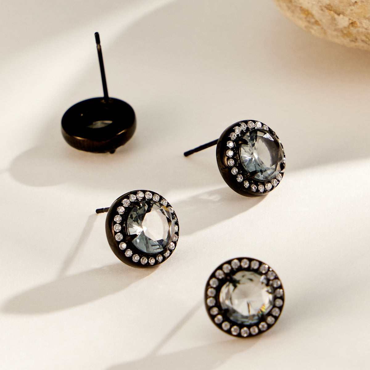 316L Stainless Steel 18K PVD Gold Black Zircon Necklace made with 316L stainless steel and 18K PVD gold finish for wholesale jewelry buyers - image 20