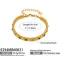 Green Zircon Gold / 5cm