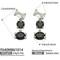 Black ZirconSteel / Earrings