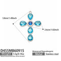 Pendant Only / Blue / Steel Tone