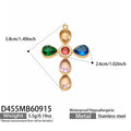 Pendant Only / Multicolor / Gold Tone