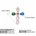Pendant Only / Multicolor / Steel Tone