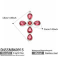 Pendant Only / Red / Steel Tone