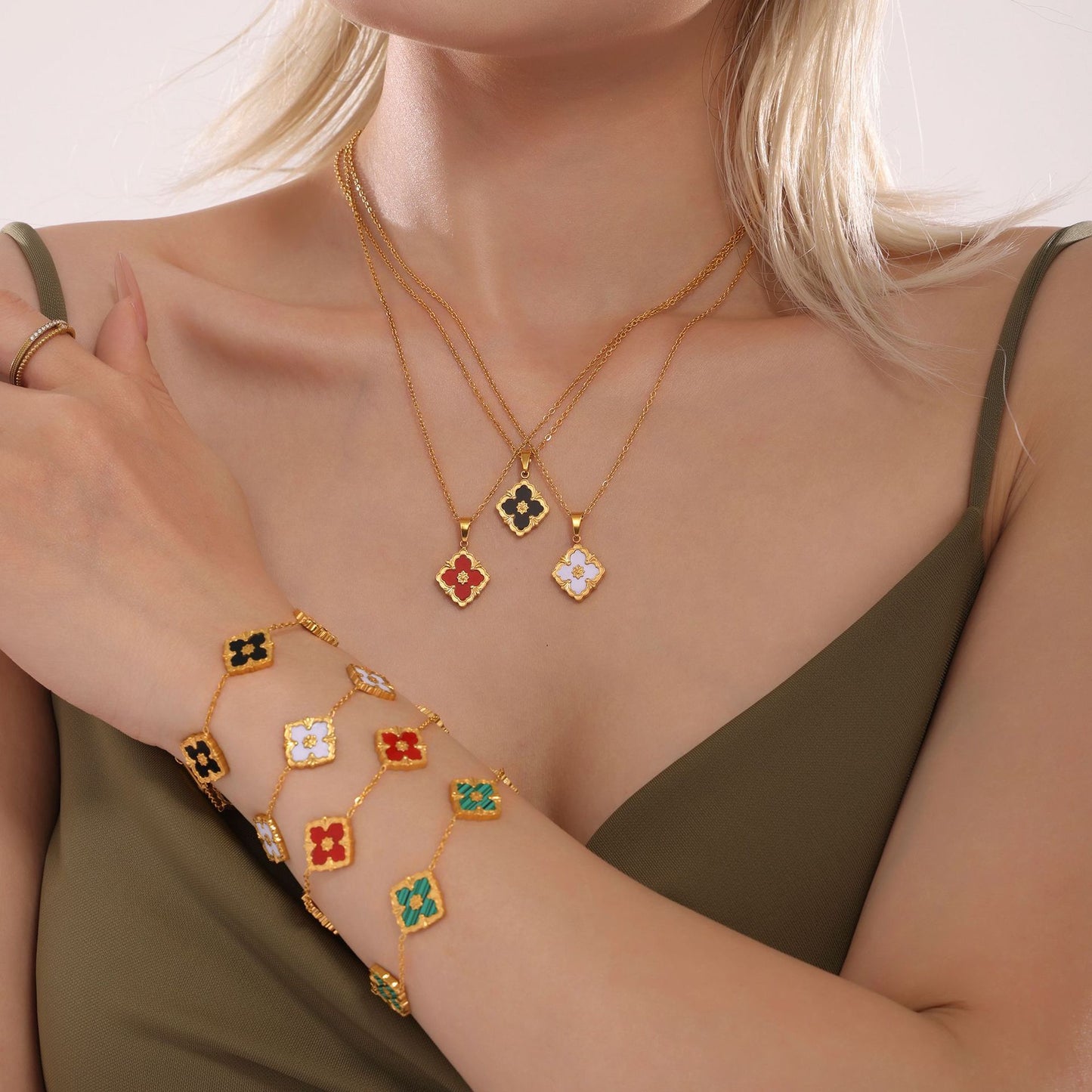 316L Stainless Steel 18K PVD Gold DIY Necklace made with 316L stainless steel and 18K PVD gold finish for wholesale jewelry buyers - image 9