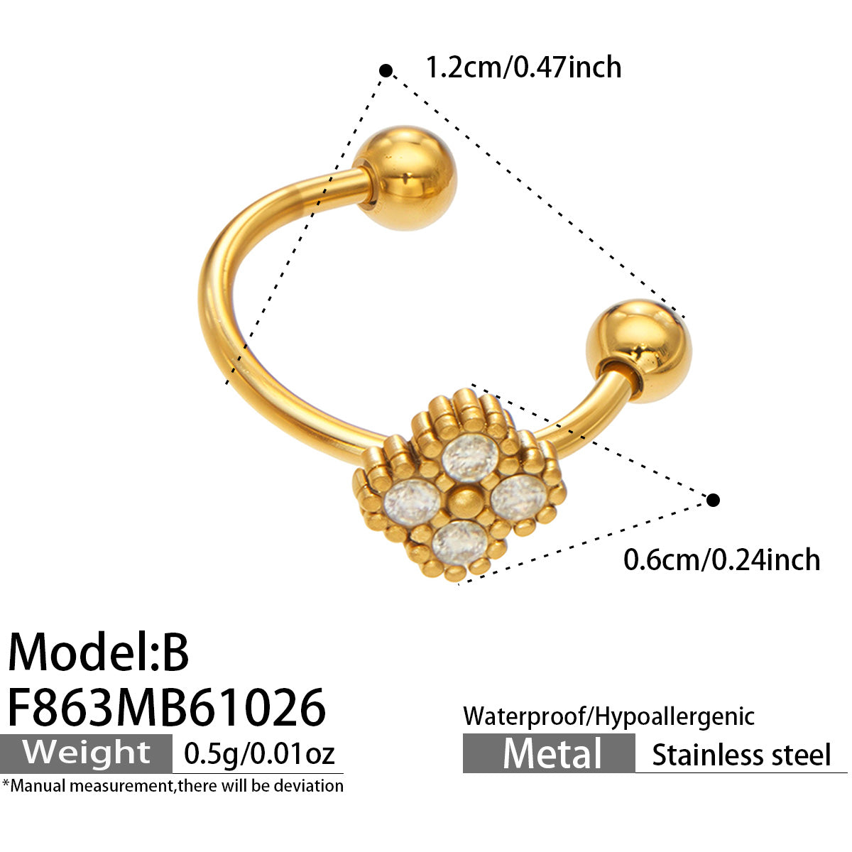 Stylish ear accessories for daily wear