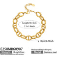 Plain Oval Link - Gold
