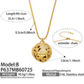 Long – 90 cm + 5 cm Extender / 18K Gold Plated