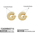 Letter G Gold / Earrings