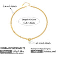 Faux Pearl Toggle Necklace – 42 cm + 5 cm Extender