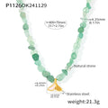 Green Strawberry Dolphin Pendant