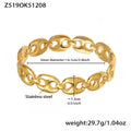 Z519 - Golden Openwork Bracelet
