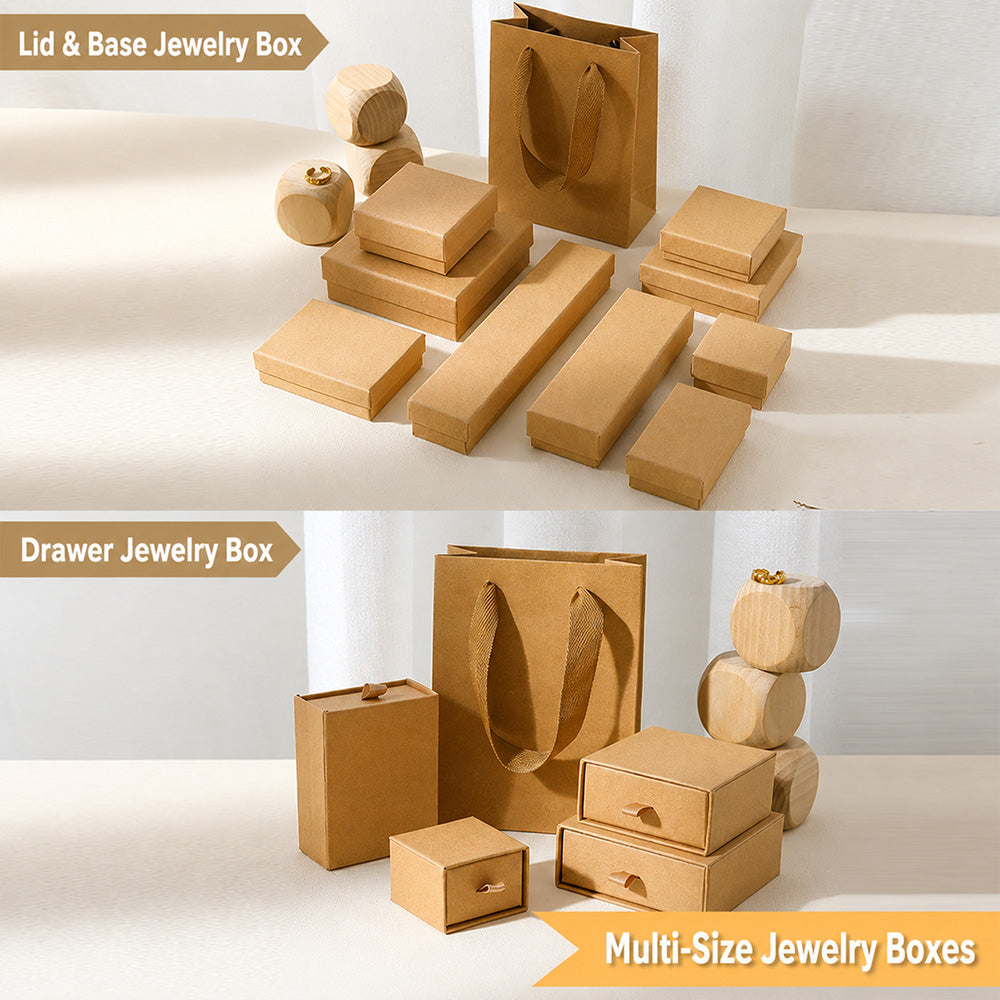 316L Stainless Steel 18K PVD Gold Jewelry Box made with 316L stainless steel and 18K PVD gold finish for wholesale jewelry buyers - image 6