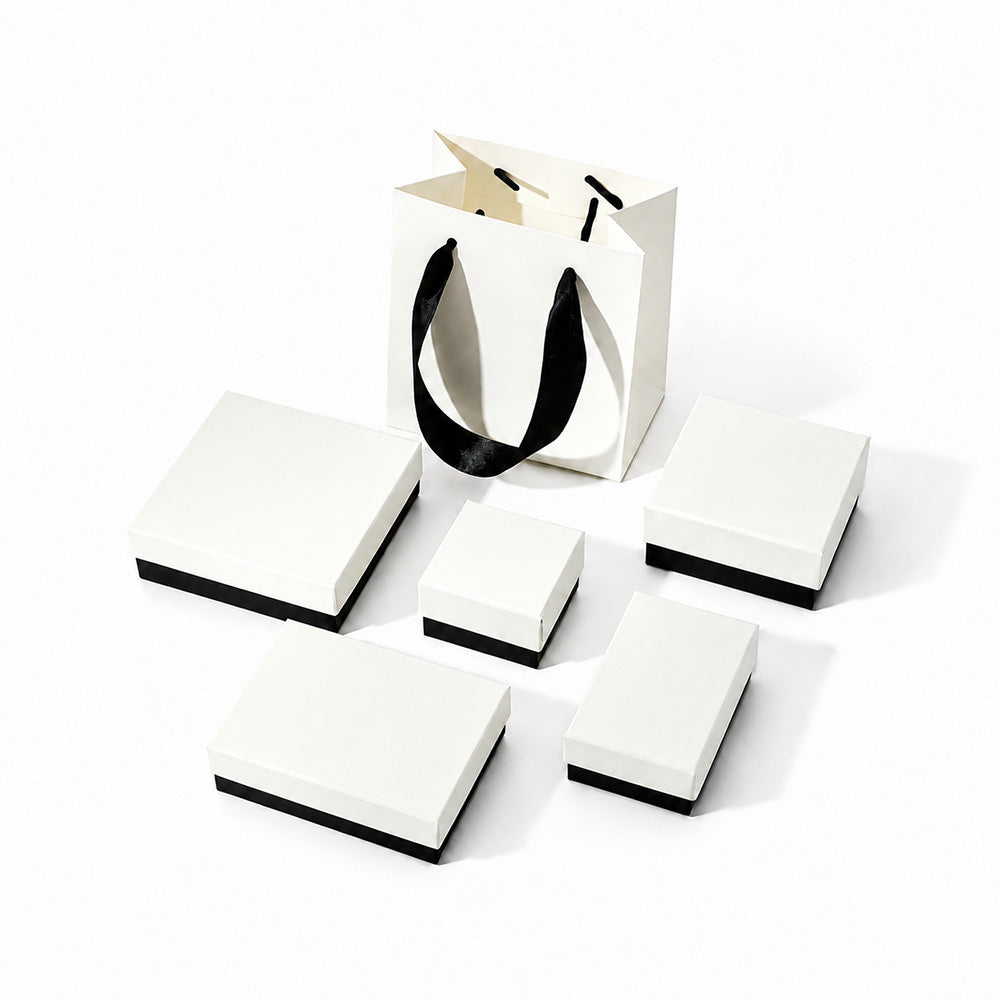 Stainless steel jewelry box with sponge padding