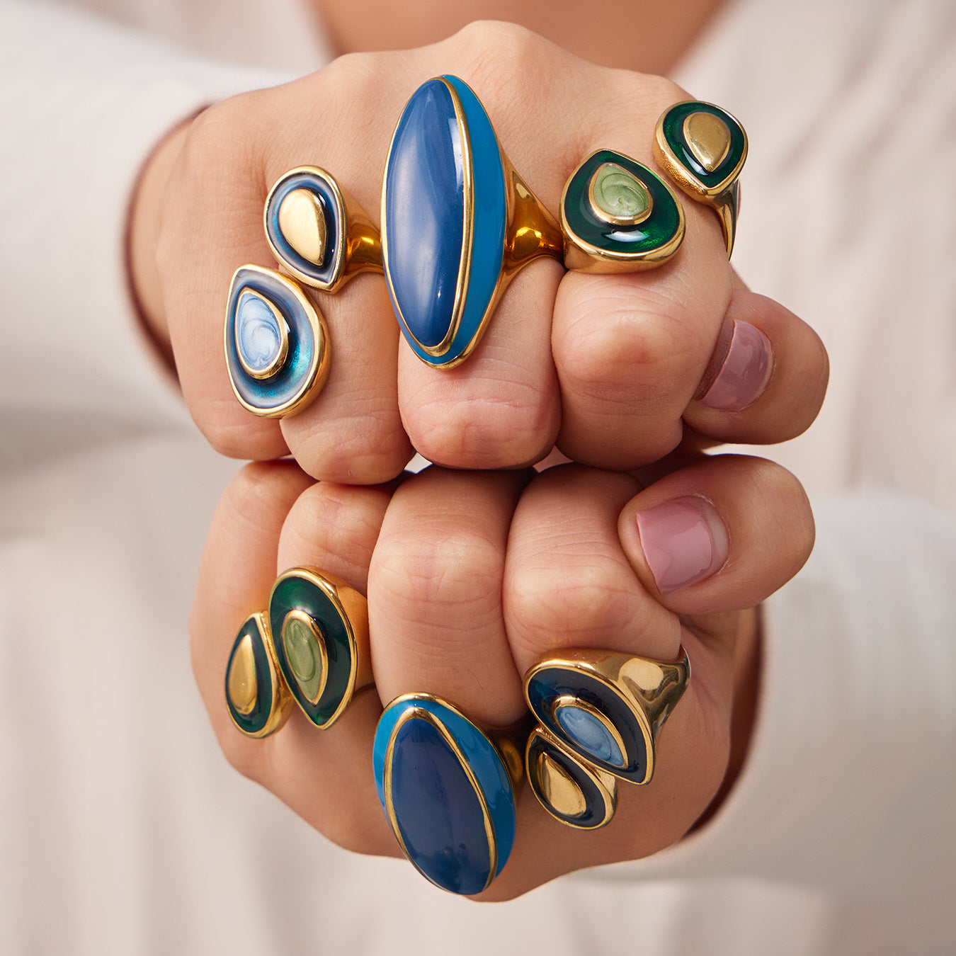 Custom Statement Rings Manufacturing | 316L Stainless Steel OEM Jewelry