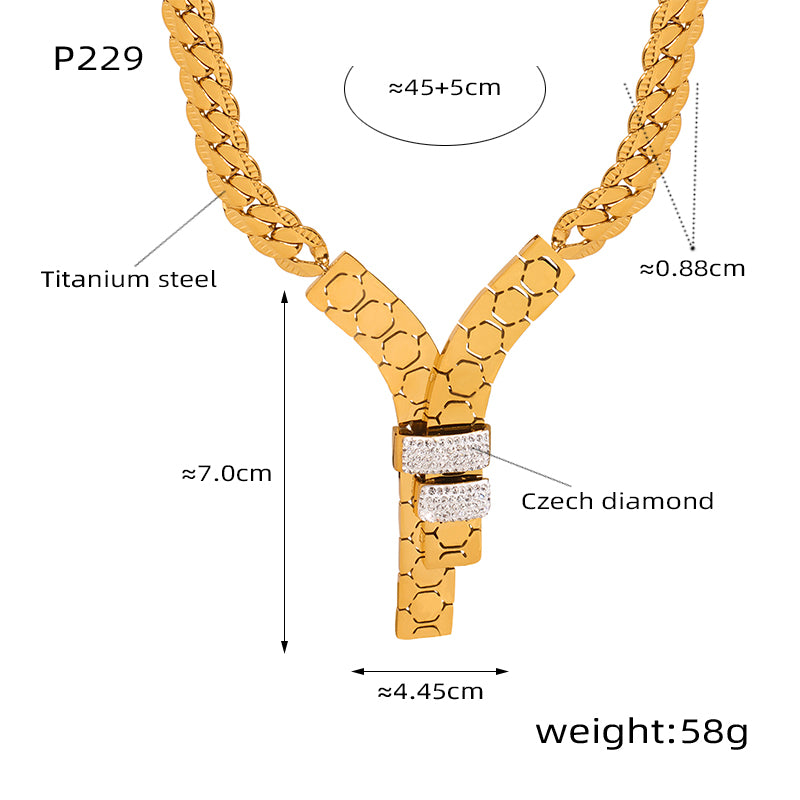 Miduoduo P229 Necklace Specs - Dimension & Weight Specifications