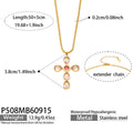 Necklace / Purple / Gold Tone