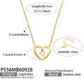 Heart Pendant / 40+5 cm