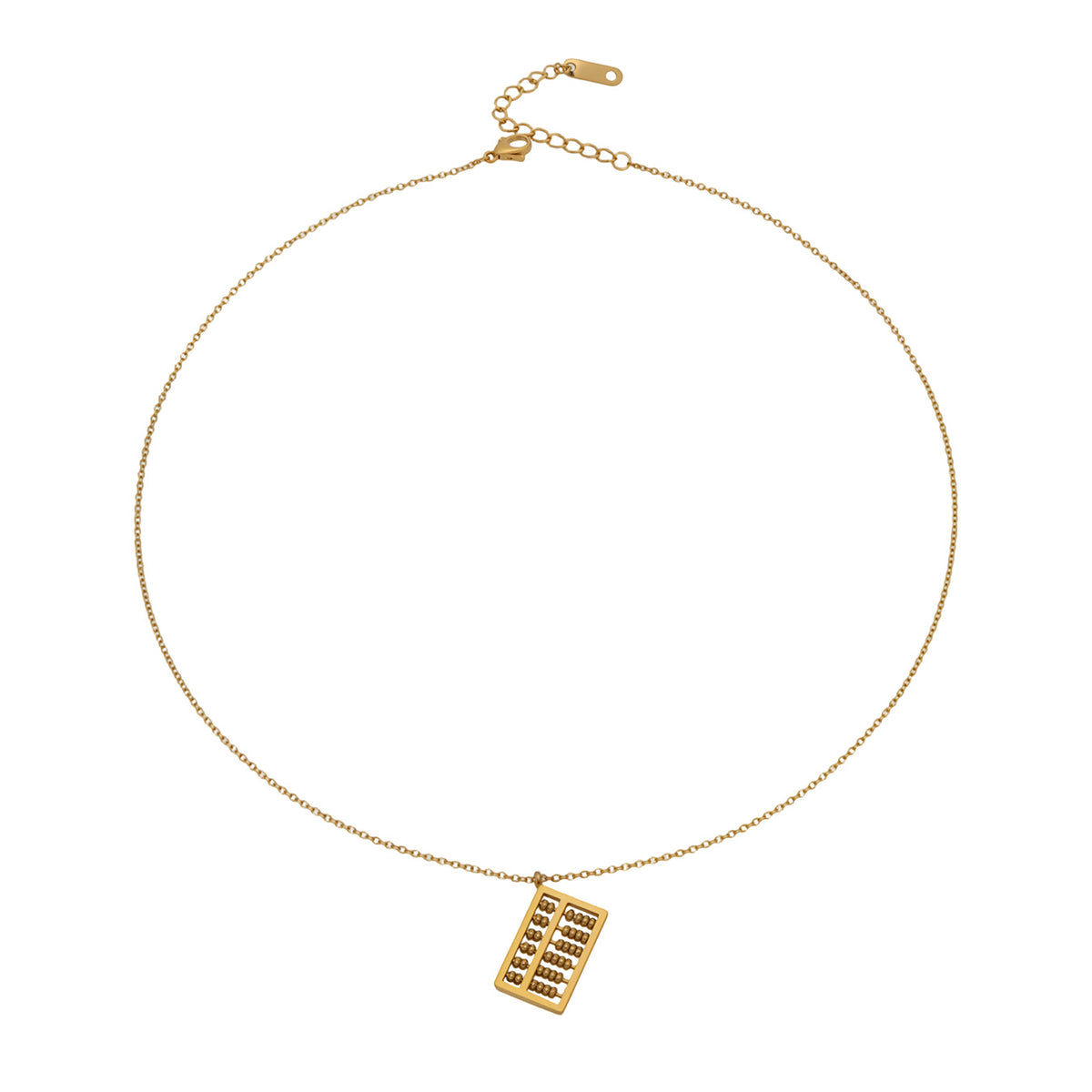Miduoduo P607 Necklace Gold - Dimension & Weight Specifications