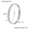 Z463 - Silver Zircon Bracelet