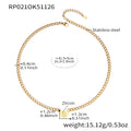 Necklace / Gold / B