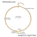 Necklace / Gold / S