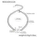 Bracelet / Silver / P