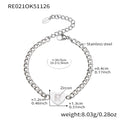 Bracelet / Silver / R