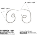 Polished Stainless Steel / Earrings