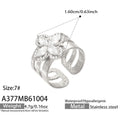 Four-Petal Flower / Silver