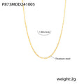 Herringbone Chain - Gold