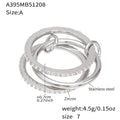 A395 – Stainless Steel Ring (Style A)