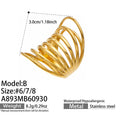 Design B / Gold / 6