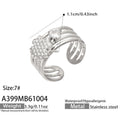 Pavé Leaf / Silver