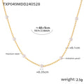 Steel / Necklace 48+9cm