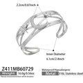 Celestial Star & Moon / Polished Steel
