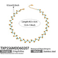 Blue Turquoise Necklace 40+5cm / Blue Turquoise