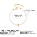 Bracelet / Gold Pearl - 4mm