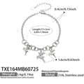 Bracelet / Reindeer Charm Steel / 5cm