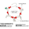 Bracelet / Steel Tone / 17+5 cm
