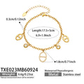 Bracelet / Gold Tone / 17.5+5 cm