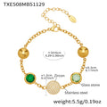 TXE508 – Green Zircon Bracelet