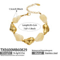 TXE600 – Bracelet / Yellow Resin Gold / 20+5 cm