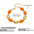 Bracelet / Champagne Resin Gold / 5cm
