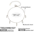 Bracelet / Steel Tone / Clear