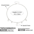 Necklace / Silver / Steel Tone / 41.5+5 cm