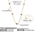 Bracelet / Black CZ – 18K Gold Plated / 16.5 + 5 cm