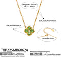 Green CZ Gold / Necklaces