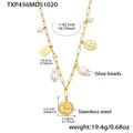 Gold DIY Multi-Charm Necklace 42+5cm