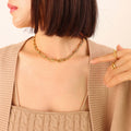 Necklace / Gold / 39+5cm