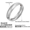 Steel / Floral B / Bangle